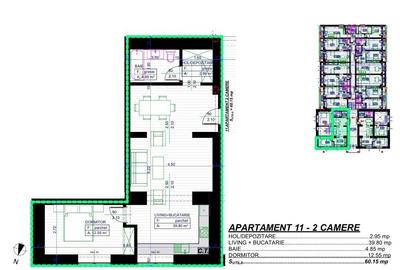 Apartament cu 2 camere decomandat în Ultracentral - 3