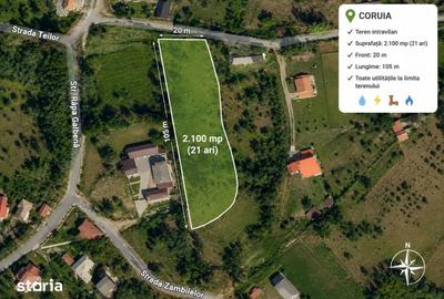 Teren de 2087 mp, în Săcălășeni