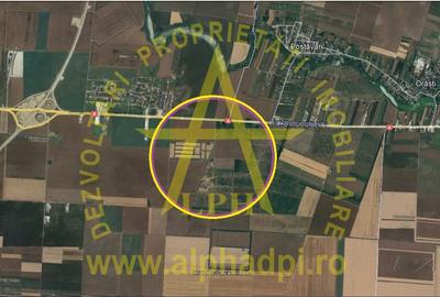 Teren 12,8 ha  ideal dezvoltare rezidențială, Popești-Leordeni (DN4) - 1