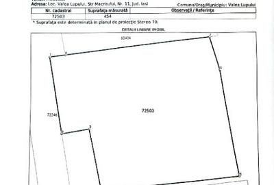 Teren intravilan 454 mp Valea Lupului, str. Macri?ului - 2