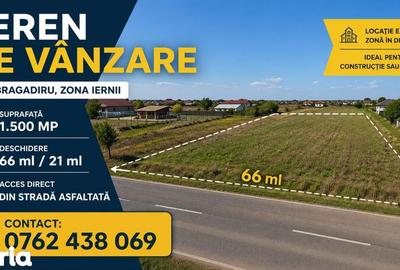 Teren de 1500 mp, în Central - 4