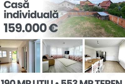 Casa individuala, 553 mp teren: VANZARE URGENTA