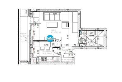 Exclusivitate fara comision!, 1 camera, Nicolina la bulevard, TVA inclusl! - 4