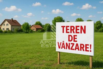 Teren de 906 mp, în Utvin