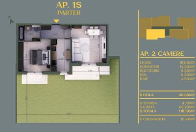 Apartament 2 camere Berceni - rate dezvoltator Apartament 2 camere Berceni - rate dezvoltator - 2