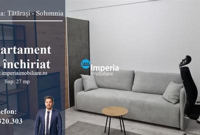 Inchiriez apartament 1 camere, open space, Complex Solumnia