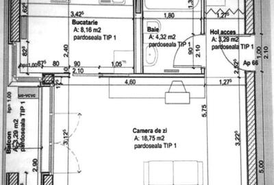 Apartament 1 camera Arad Centru - 4