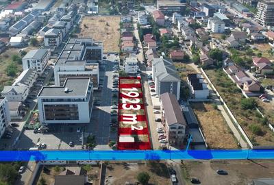 Teren 1.923 mp cu deschidere la stradă și utilități complete Teren 1.923 mp cu deschidere la stradă și utilități complete - 3