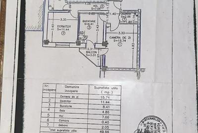 Apartament cu 2 camere decomandat în Central - 1
