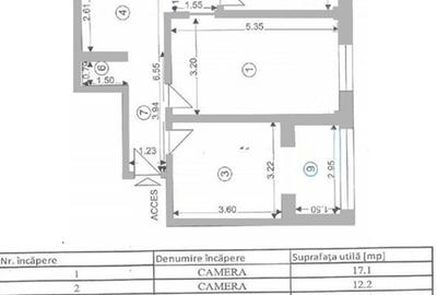 Vanzare 3 camere, zona Calea Bucuresti-Somesul Vanzare 3 camere, zona Calea Bucuresti-Somesul - 1