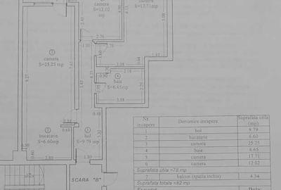 Apartament cu 3 camere decomandat în Central - 2