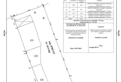 Spa?iu comercial stradal cu birouri, depozitare ?i teren 413 mp - 1