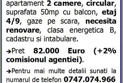 Brotacei, apartament 2 camere, vanzari Constanta - 9