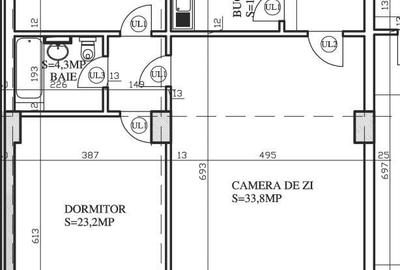 Apartament cu 3 camere semidecomandat în Eroii Revoluției - 8