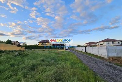 Teren de 690 mp, în Cornetu
