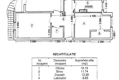 Spațiu comercial, de 69 mp, în Obor