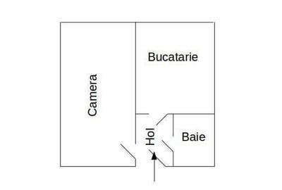 Garsonieră decomandată în Titan - 1