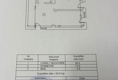 Apartament cu 2 camere în Nord - 7