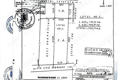 Teren de 1104 mp, în Nord - 6
