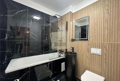 Apartament mobilat 60 mp utili la etajul 1 cu 2 camere terasa 12 mp - 5