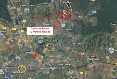 Teren de 1018 mp, în Plopu - 6