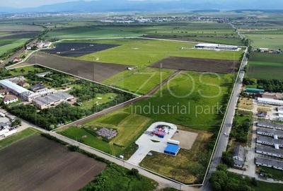 Teren industrial de vânzare intravilan, PUZ, utilități, drum asfaltat Teren industrial de vânzare intravilan, PUZ, utilități, drum asfaltat - 2