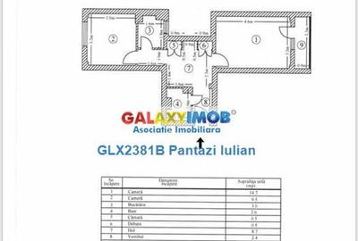 Apartament cu 2 camere decomandat, mobilat în Lujerului - 9