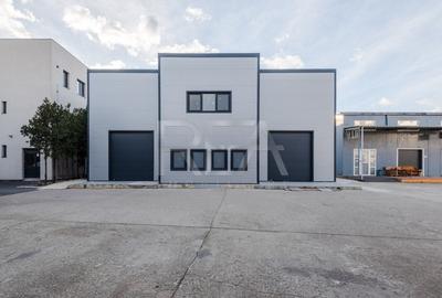 Hale depozitare/productie + Cladire de birouri | Teren 4213 m.p. | Tunari - 2