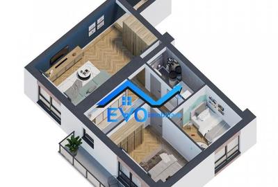 Apartament cu 2 camere semidecomandat în Galata - 4