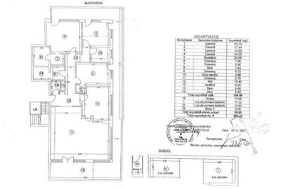4 Rooms unfurnished apartment Pipera - 2