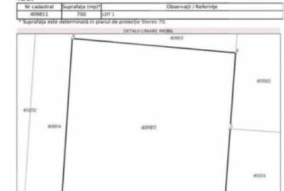 Teren de 703 mp, în Sânmihaiu German - 2