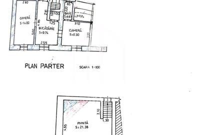 Apartament cu 2 camere, mobilat în Central - 10
