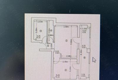 Apartament cu 2 camere semidecomandat în Rahova - 7