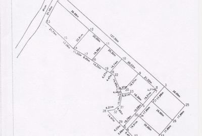 Teren 5300mp, 9 loturi, construibil, parcelat - intrare Chinteni - Unirii - 2