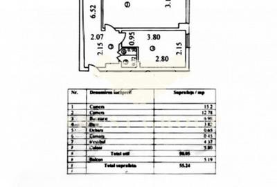 Apartament cu 2 camere semidecomandat în Banu Manta - 5