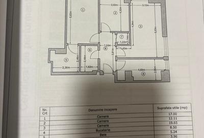 Apartament cu 3 camere decomandat, mobilat în Drumul Taberei - 8