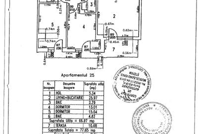 Apartament cu 3 camere în Central - 10