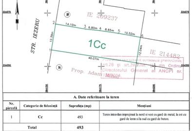 Teren Construcții intravilan de 500 mp, în Sisești - 4