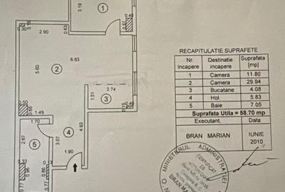 Apartament 2 CAMERE, 58 mp UTILI, 5 min Metrou Jiului, Proprietar - 6