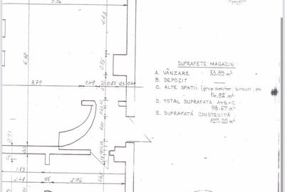 Mosilor- Eminescu-suprafata 100 mp-pret 2200 euro - 2