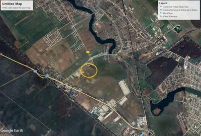 Teren de 26500 mp, în Nord