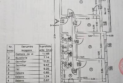 Apartament cu 3 camere decomandat în Central