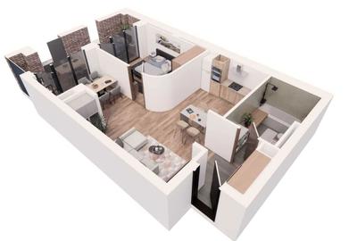 Apartament cu 2 camere în Ultracentral - 7