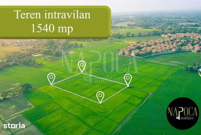 Teren de 1540 mp, în Gruia