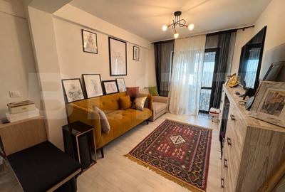 Apartament cu 3 camere decomandat, mobilat în Exterior Est