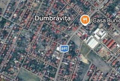 Teren de 1072 mp, în Dumbrăvița