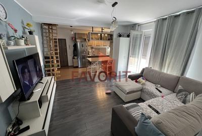Apartament cu 2 camere semidecomandat, mobilat în Giroc