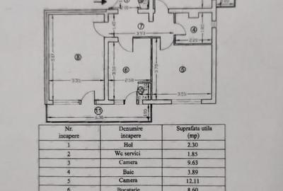Apartament cu 3 camere decomandat în Hipodrom - 9
