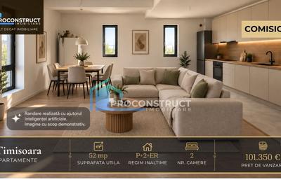Apartament cu 2 camere decomandat în Torontalului