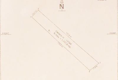 Teren de 1777 mp, în Nord